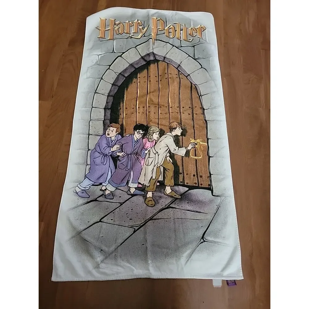 2001 Retro Harry Potter Bath Beach Towel